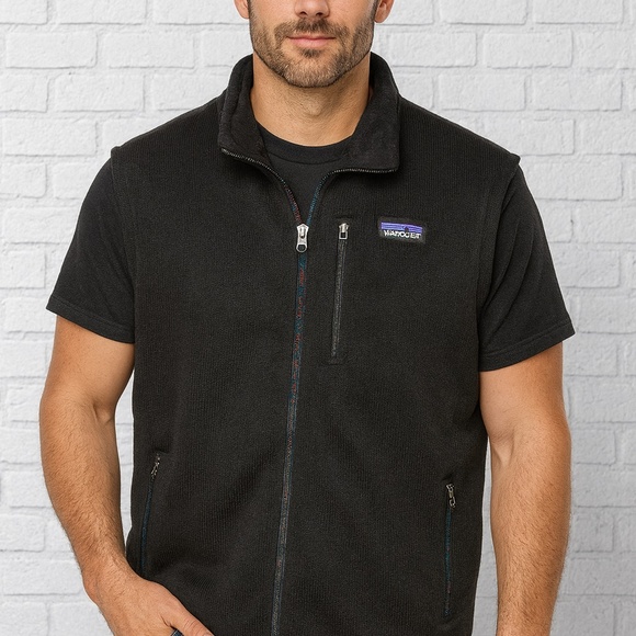 Patagonia Men’s Better Sweater Fleece Vest – Black (XL) - Picture 2 of 6